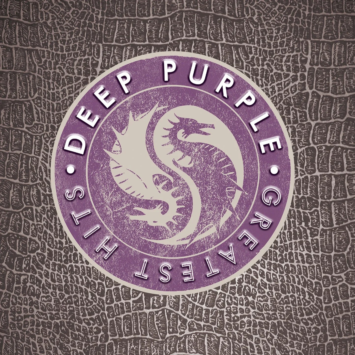 Deep Purple Greatest Hits gold vinyl album featuring classic rock anthems