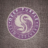 Deep Purple Greatest Hits gold vinyl album featuring classic rock anthems