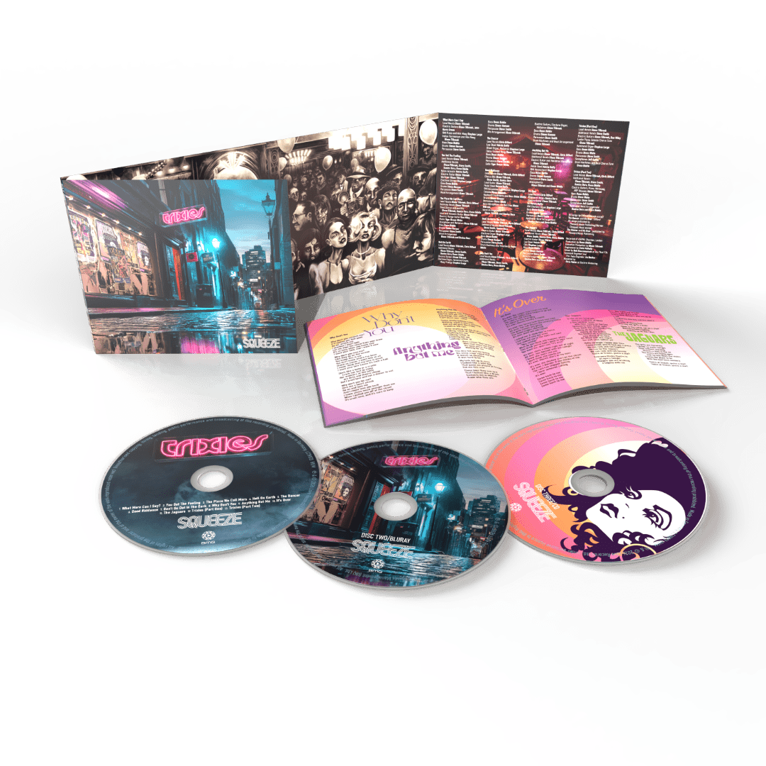 Trixies by Squeeze – immersive CD with youthful brilliance reimagined for modern audiences