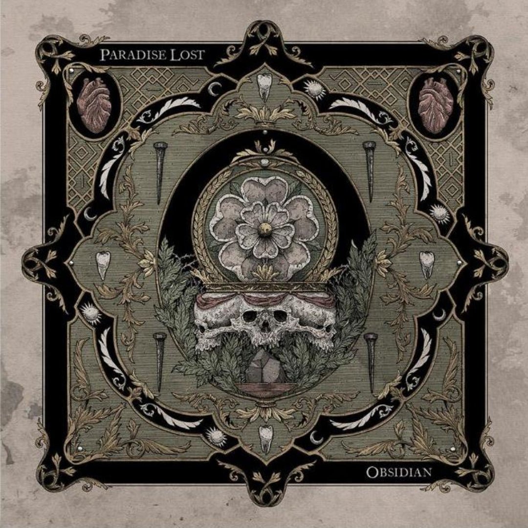 Paradise Lost – Obsidian LP, 2020 gothic doom metal album with dark, intense sound