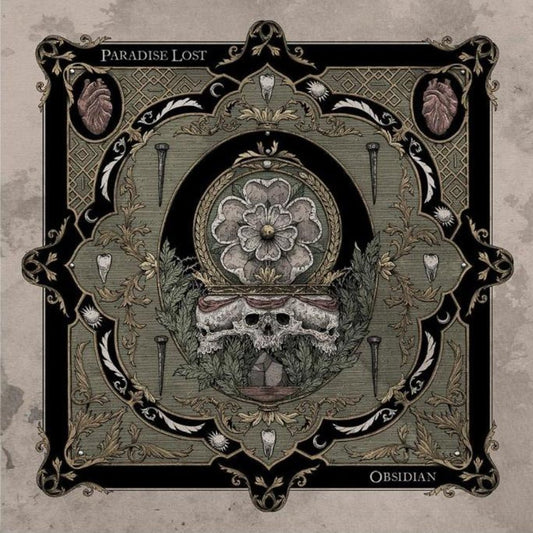 Paradise Lost – Obsidian LP, 2020 gothic doom metal album with dark, intense sound
