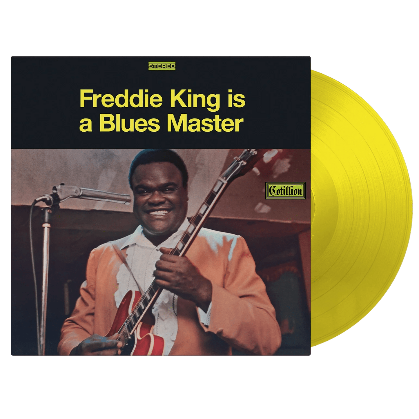 Freddie King Is A Blues Master on translucent yellow limited vinyl pressing