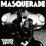 Thomas Raggi Masquerade cover featuring bold colours and striking visual style