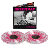 Saviors deluxe artwork featuring Green Day’s rebellious punk aesthetic