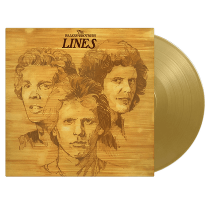 Lines album by The Walker Brothers on limited edition gold coloured vinyl