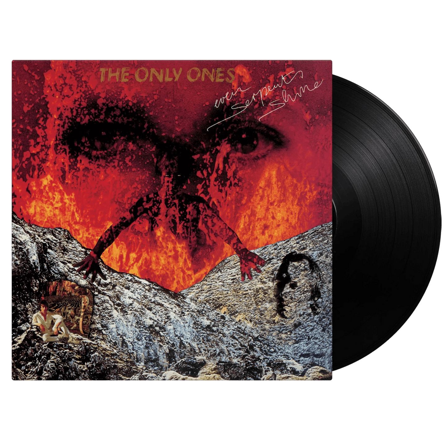 Vinyl edition of Even Serpents Shine showcasing The Only Ones’ second album in full color.