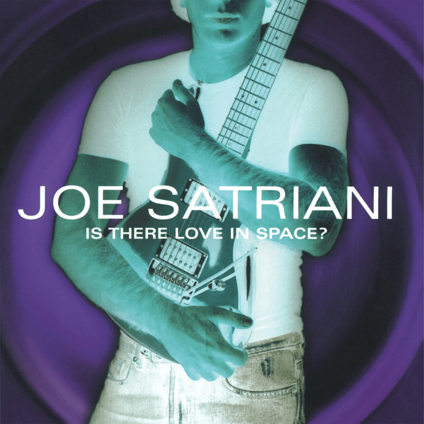 Joe Satriani Is There Love in Space white vinyl limited edition with numbered sleeve.