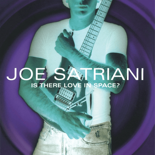 Joe Satriani Is There Love in Space white vinyl limited edition with numbered sleeve.