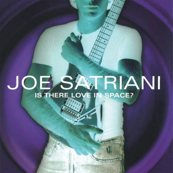 Joe Satriani Is There Love in Space white vinyl limited edition with numbered sleeve.