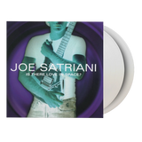 Limited white vinyl pressing of Joe Satriani’s album Is There Love in Space. 