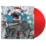 Red translucent vinyl edition of Artillery’s thrash metal album Terror Squad.