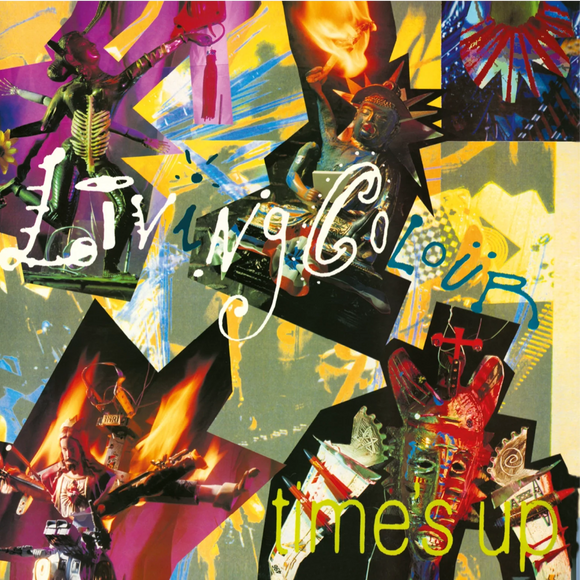 Living Colour Time’s Up translucent green vinyl edition with numbered sleeve. 