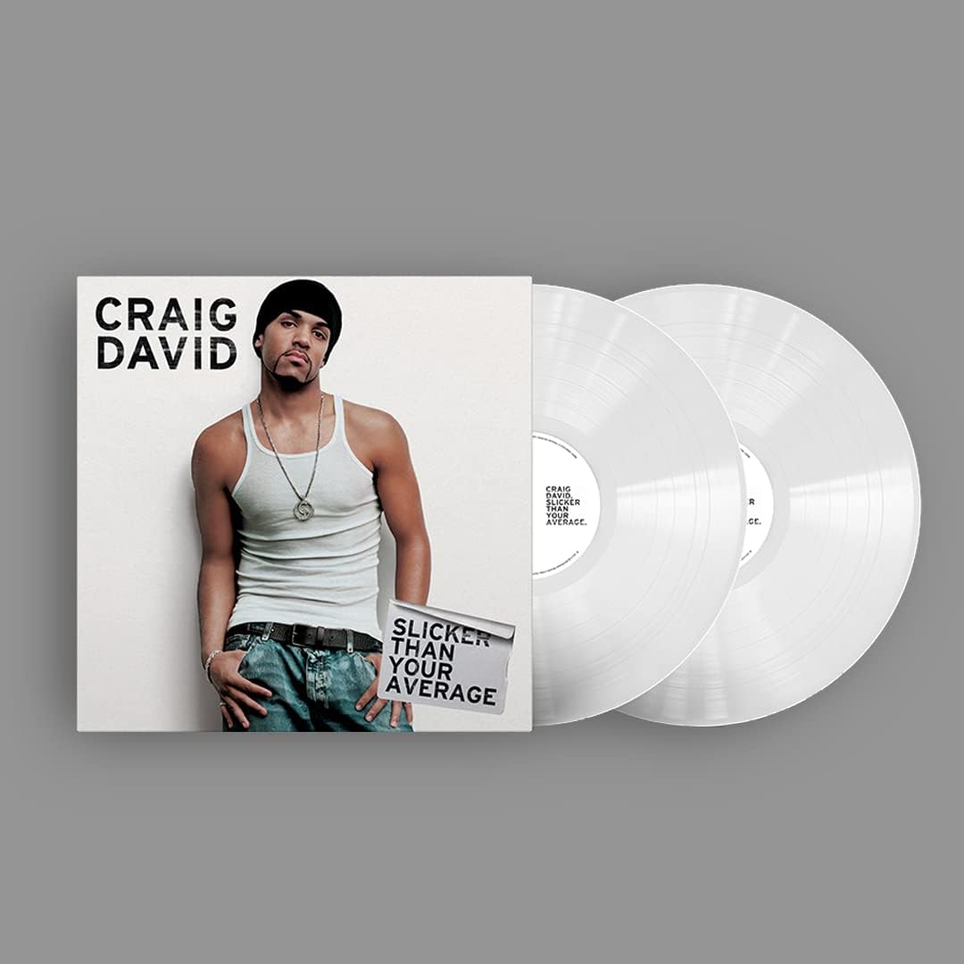 Craig David Slicker Than Your Average studio album sleeve