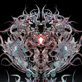 Polyphia Remember That You Will Die album artwork featuring abstract skull imagery