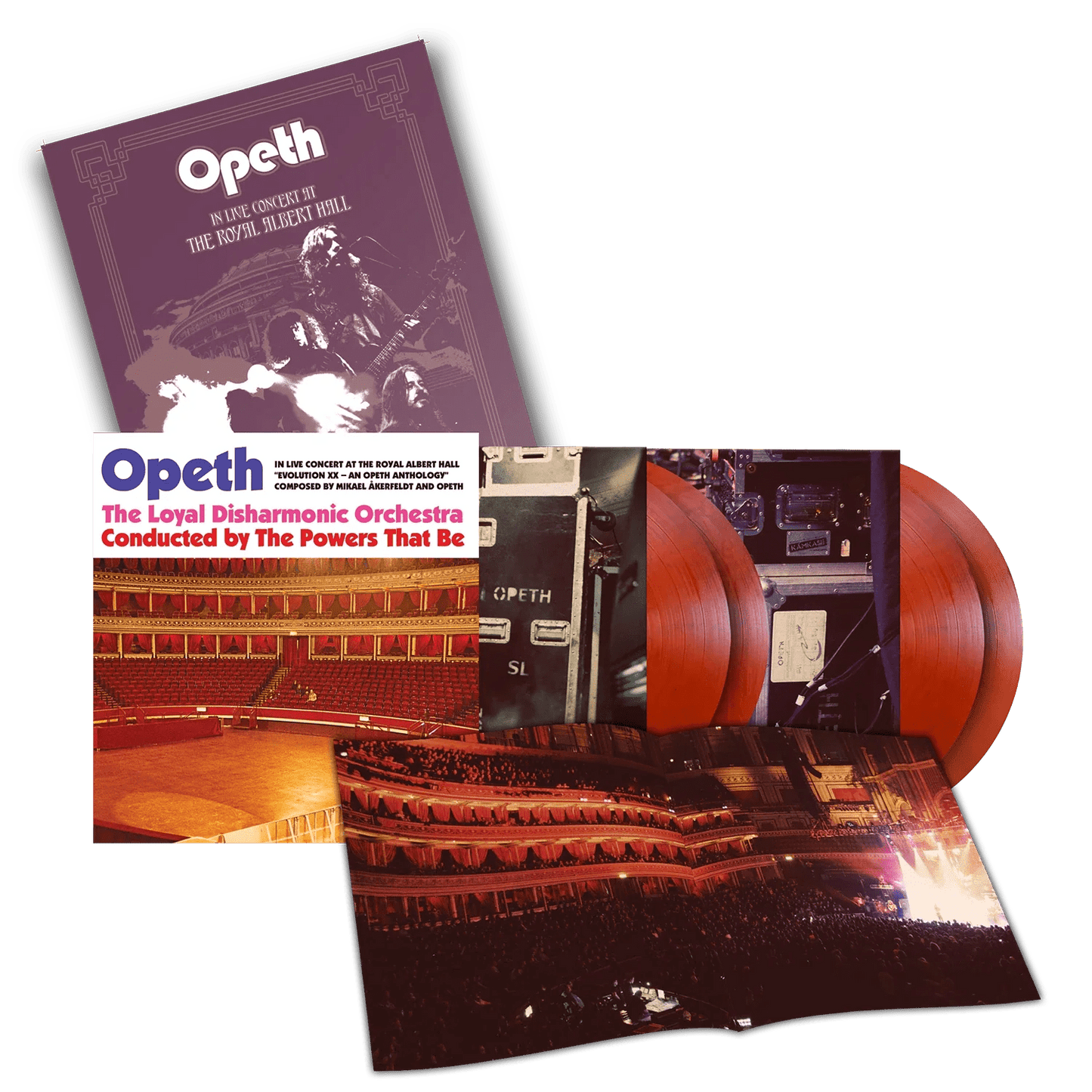 Opeth Royal Albert Hall live album cover design
