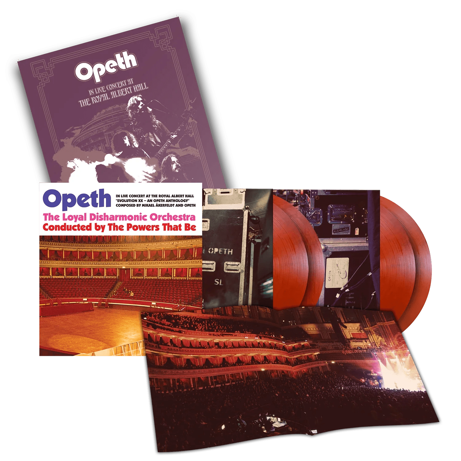 Opeth Royal Albert Hall live album cover design