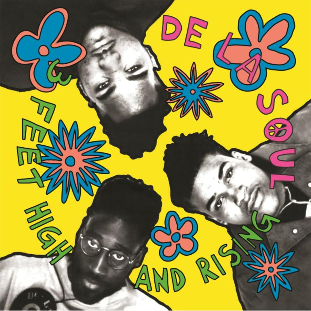 De La Soul 3 Feet High and Rising album cover artwork