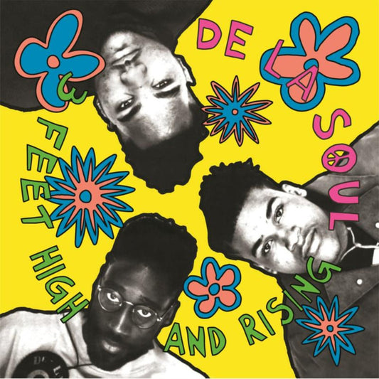 De La Soul 3 Feet High and Rising album cover artwork