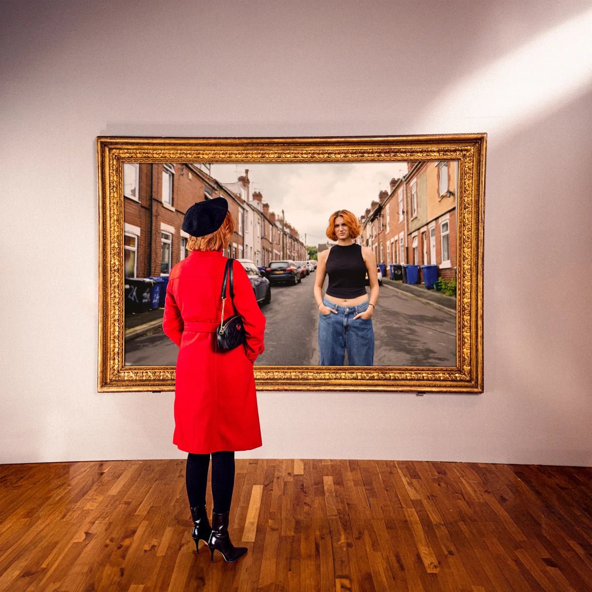 The Reytons Ballad Of A Bystander red vinyl album cover