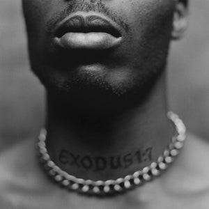 DMX Exodus album cover featuring dark artwork and bold gothic typography