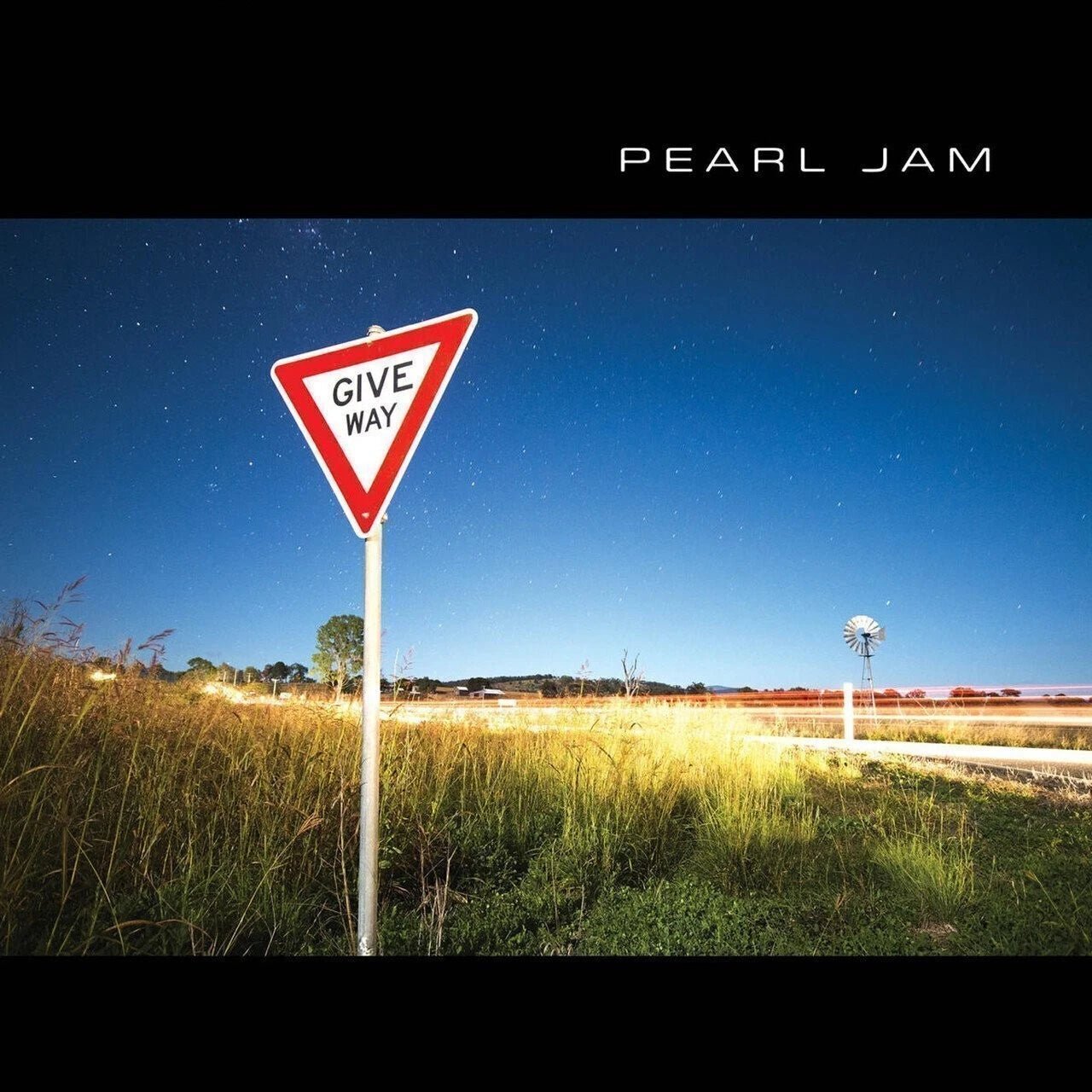 Pearl Jam Give Way live album double vinyl LP cover artwork