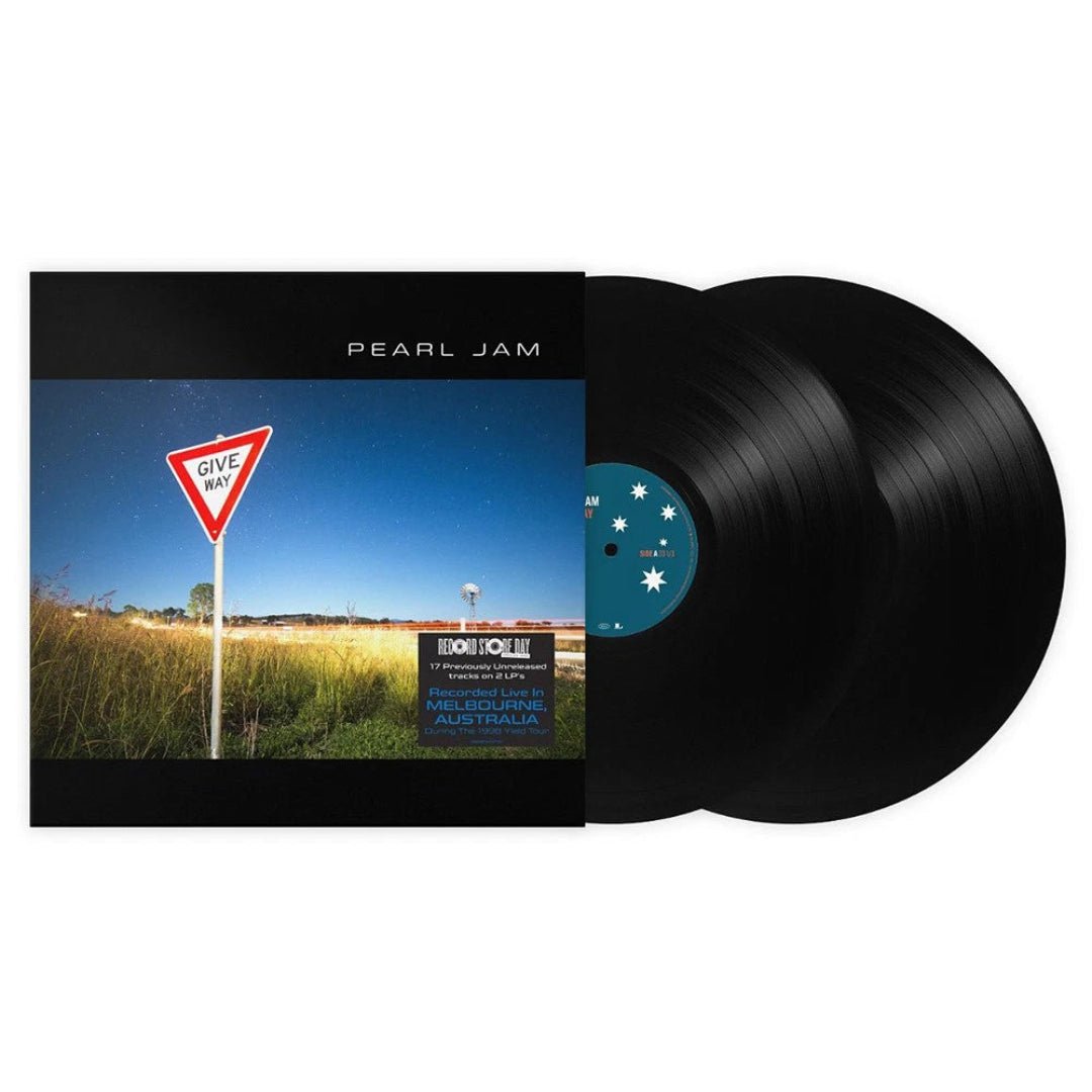Give Way Pearl Jam live 2LP gatefold sleeve black vinyl