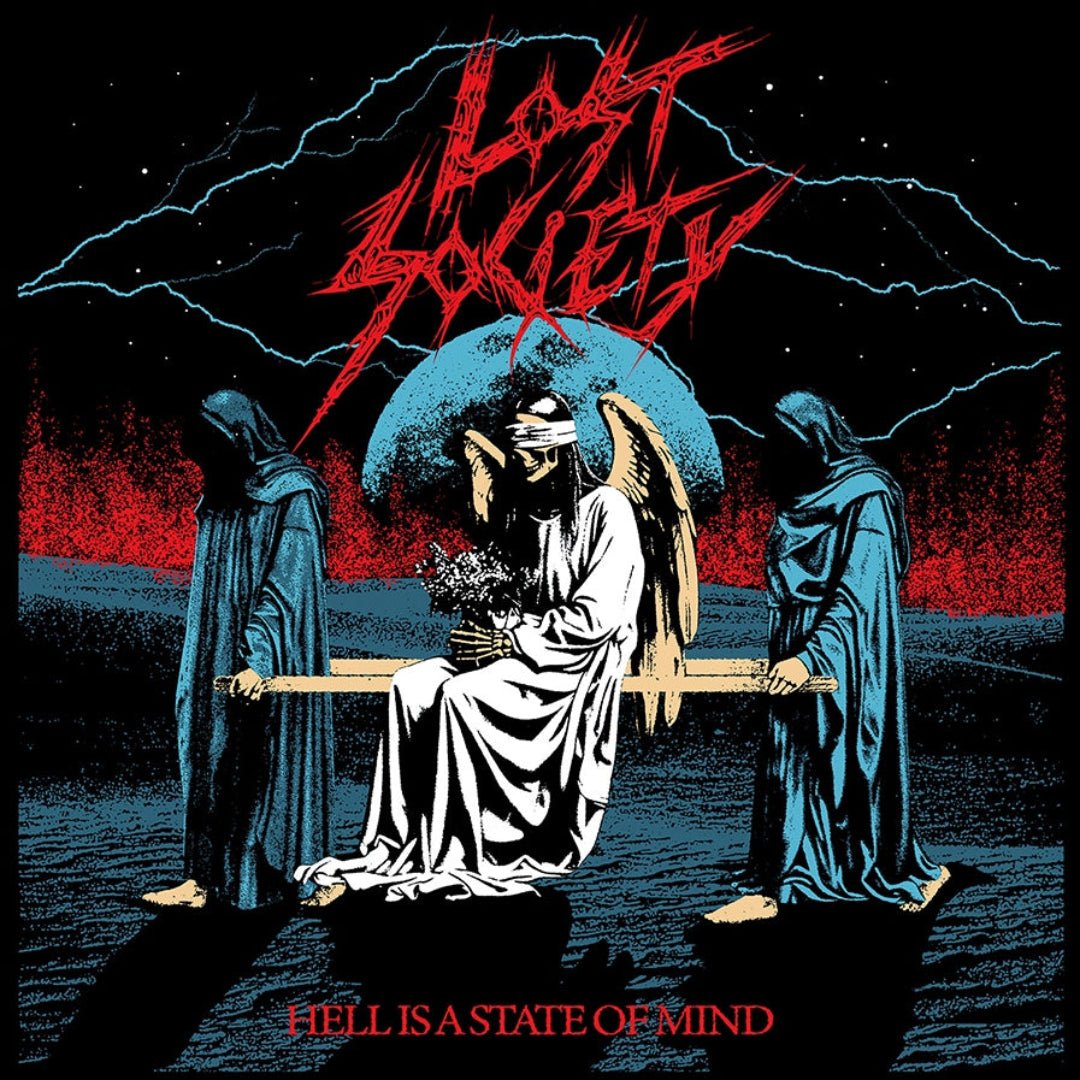 Hell Is a State of Mind vinyl by Lost Society Finnish metal release