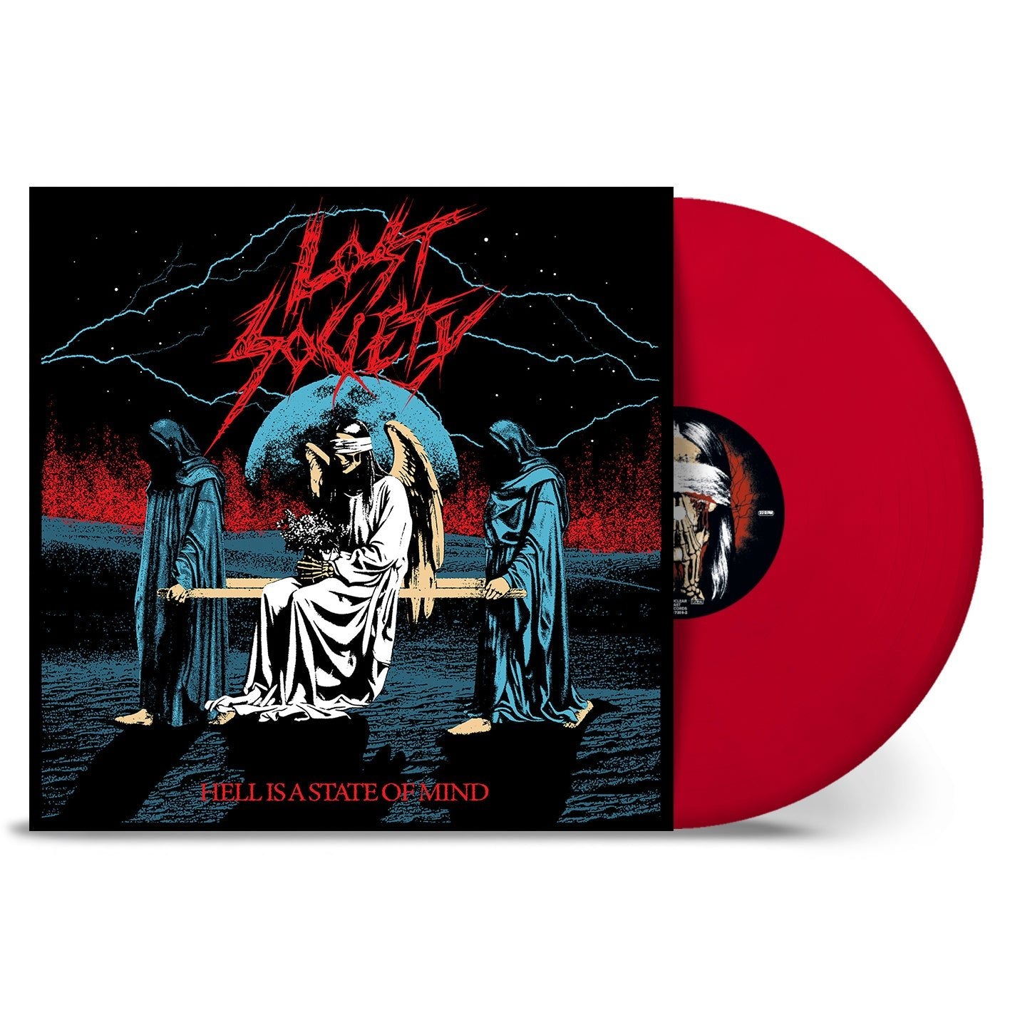 Lost Society Hell Is a State of Mind vinyl album packaging