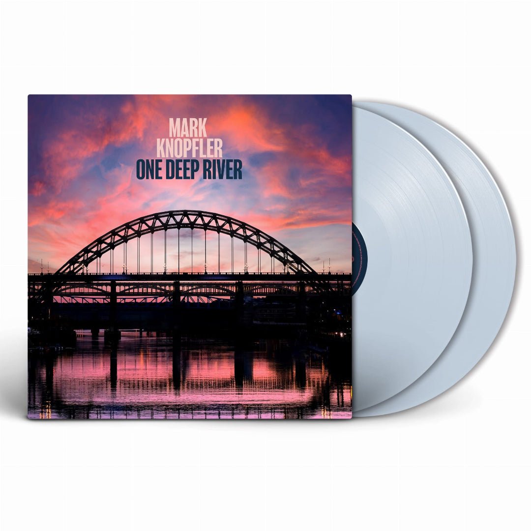 Front cover of Mark Knopfler One Deep River studio album