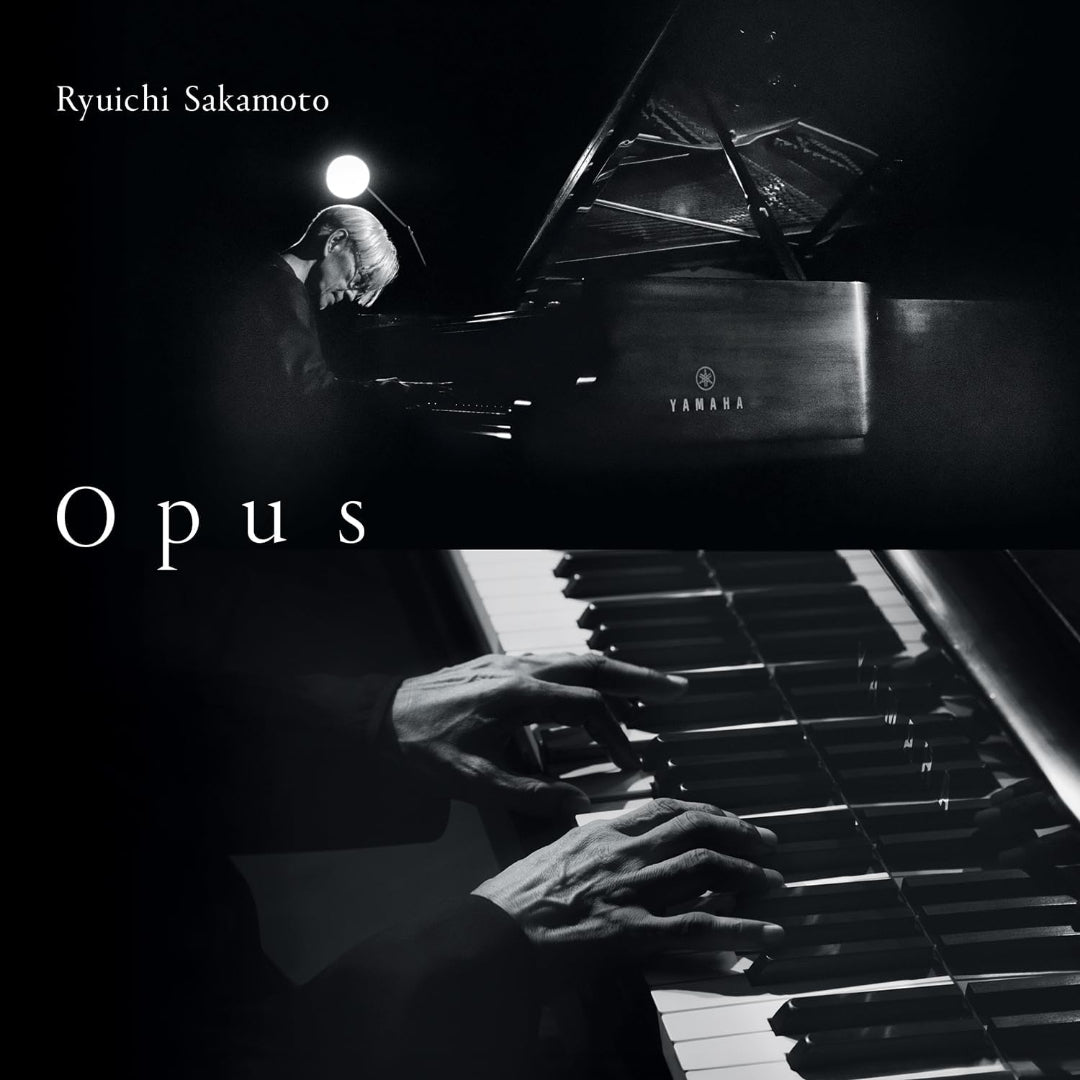 Ryuichi Sakamoto Opus 2CD deluxe digipak with black foil and silver text