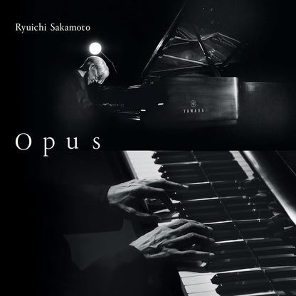 Ryuichi Sakamoto Opus 2CD deluxe digipak with black foil and silver text