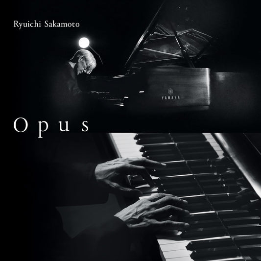 Ryuichi Sakamoto Opus 2CD deluxe digipak with black foil and silver text