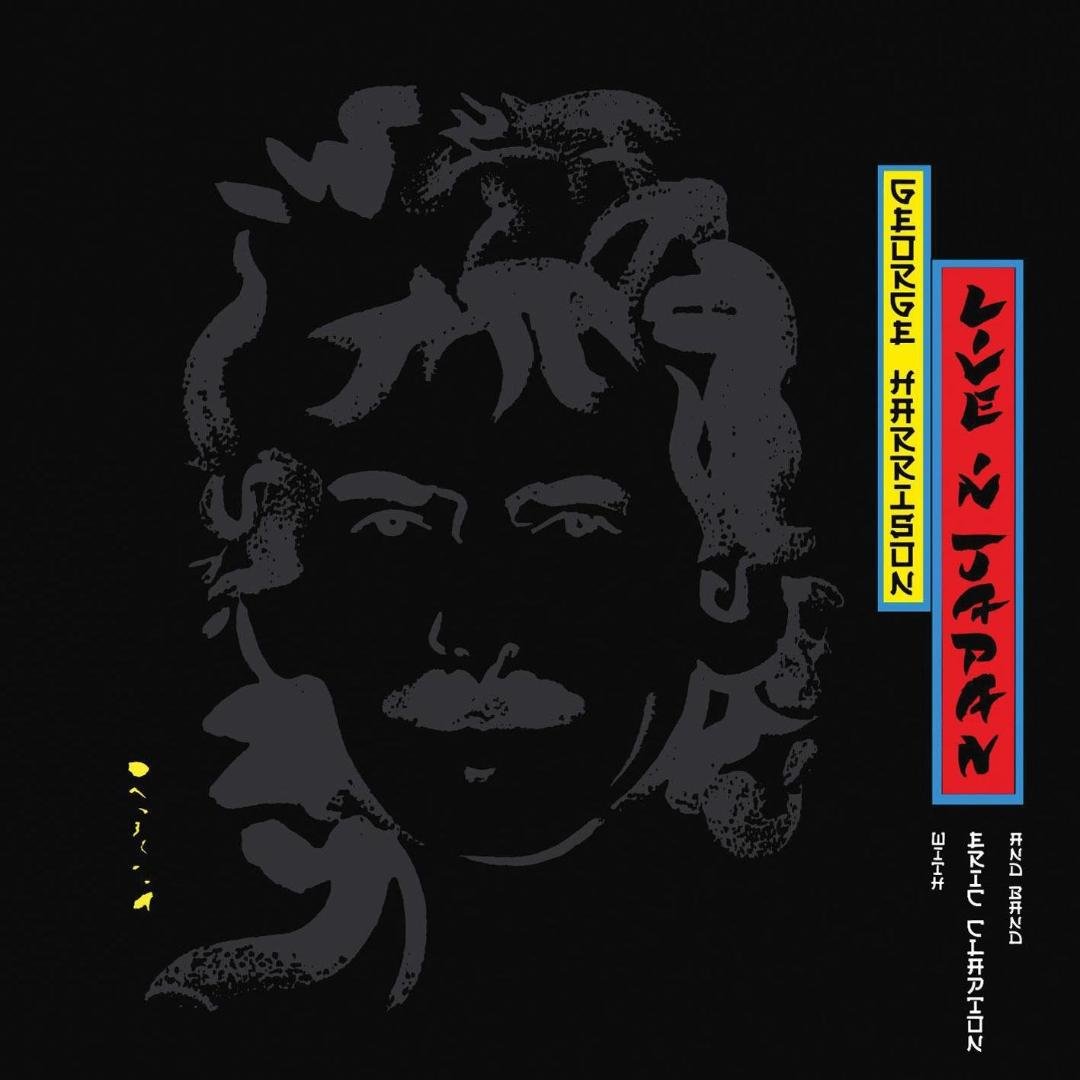 George Harrison Live in Japan double live album cover