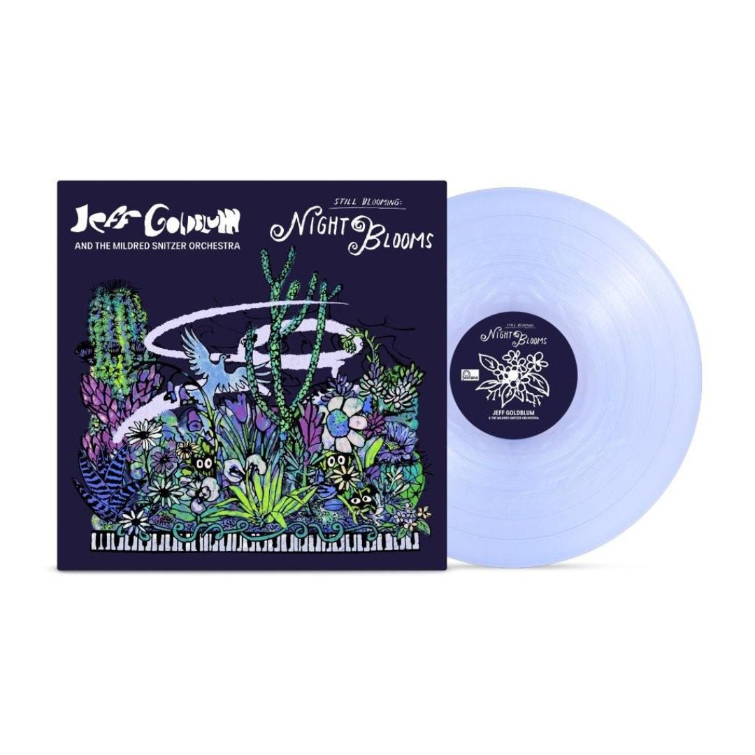 Night Blooms Jeff Goldblum album artwork with collaborators