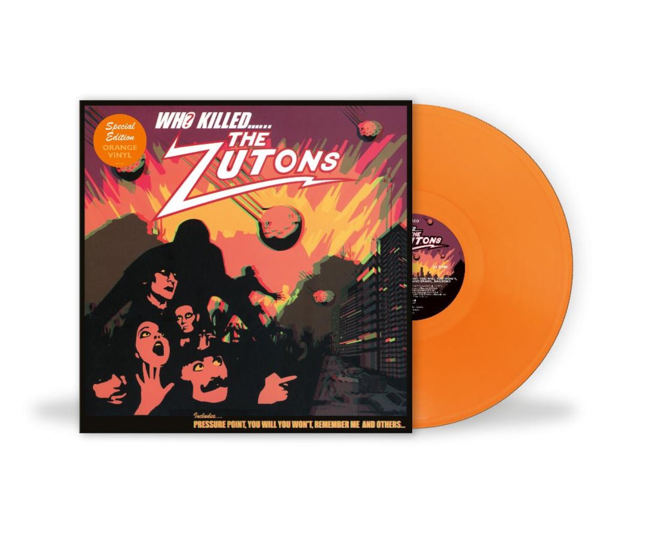 Who Killed… The Zutons limited edition orange vinyl