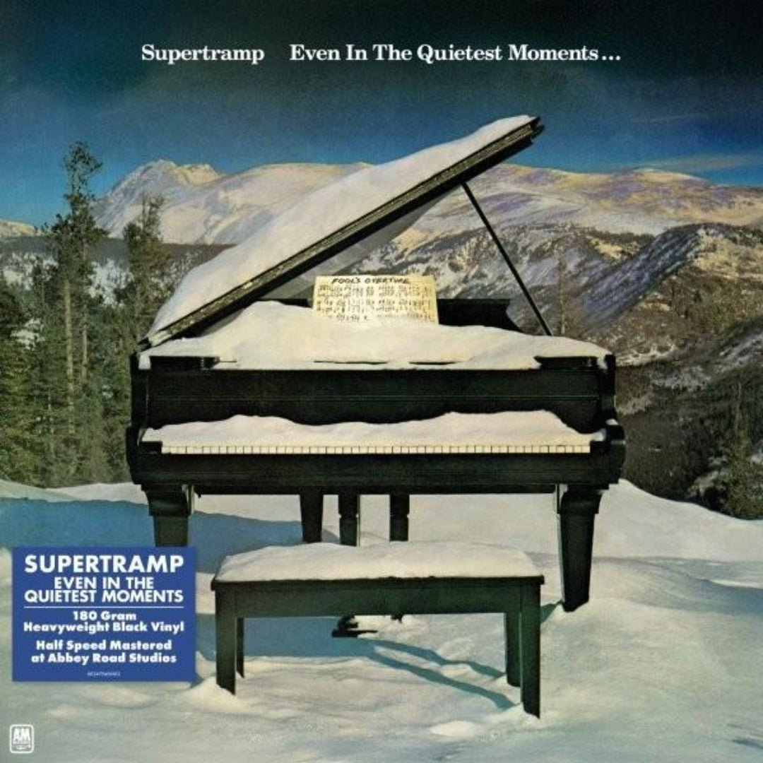 Supertramp Even In The Quietest Moments LP on 180g black vinyl