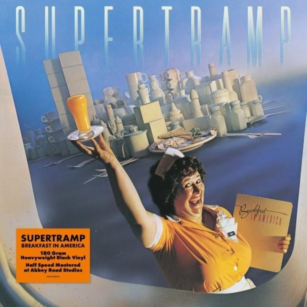 Supertramp Breakfast In America LP sleeve on 180g black vinyl