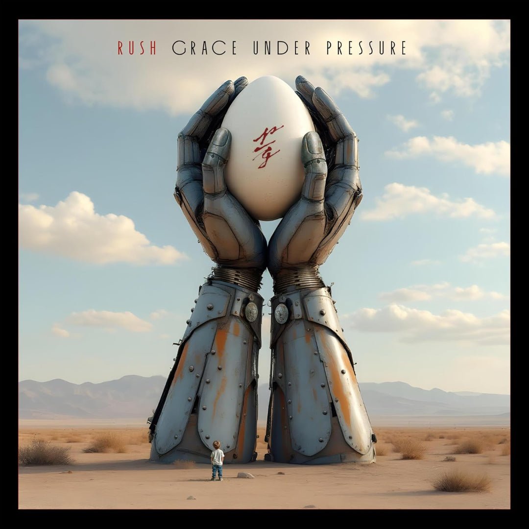 Rush Grace Under Pressure 5LP Blu-ray box set artwork