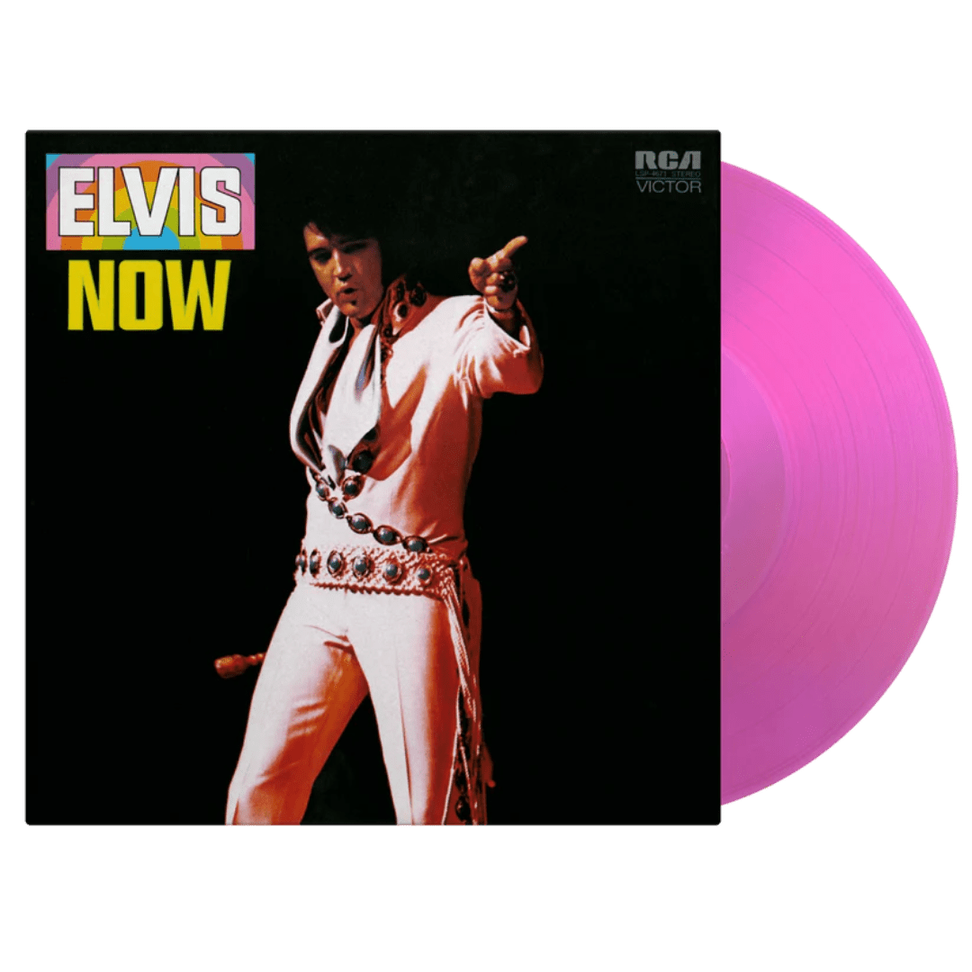Elvis Presley Elvis Now reissue vinyl featuring Hey Jude and Help Me Make It