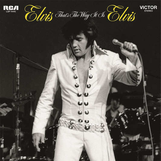 Elvis Presley That’s The Way It Is Legacy Edition 4LP crystal clear vinyl box