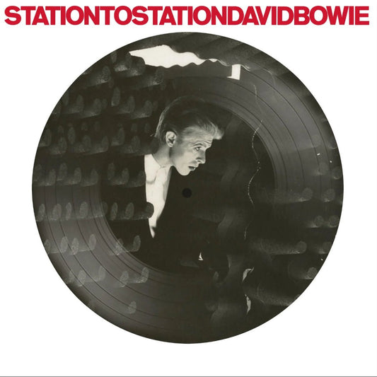David Bowie 50th Anniversary picture disc LP front cover with full album artwork.
