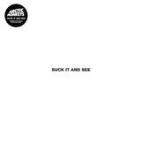 Arctic Monkeys Suck It and See album cover showing full artwork and title.