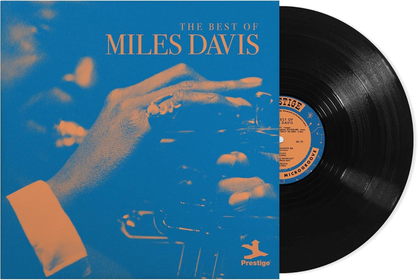 The Best Of Miles Davis album displayed with sleeve artwork and clean background.