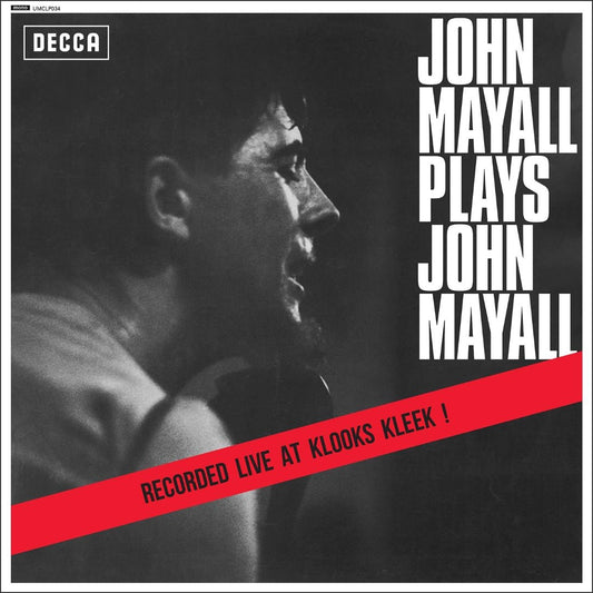 John Mayall Plays John Mayall LP sleeve featuring classic blues artwork.