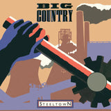 Big Country Steeltown LP gatefold sleeve replicating original 1984 artwork.