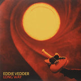 Eddie Vedder Long Way 7 inch vinyl single with minimalist sleeve artwork