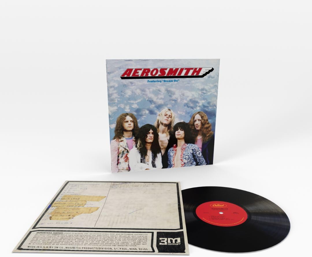 Aerosmith self titled debut LP featuring Dream On Mama Kin and Movin’ Out