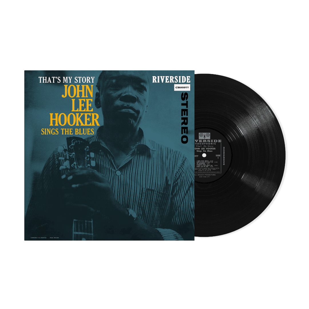 That’s My Story John Lee Hooker classic electric blues artwork