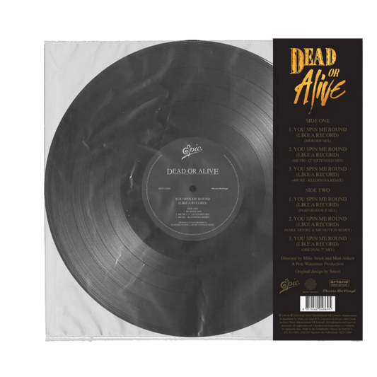 Dead Or Alive You Spin Me Round 12 inch remix vinyl