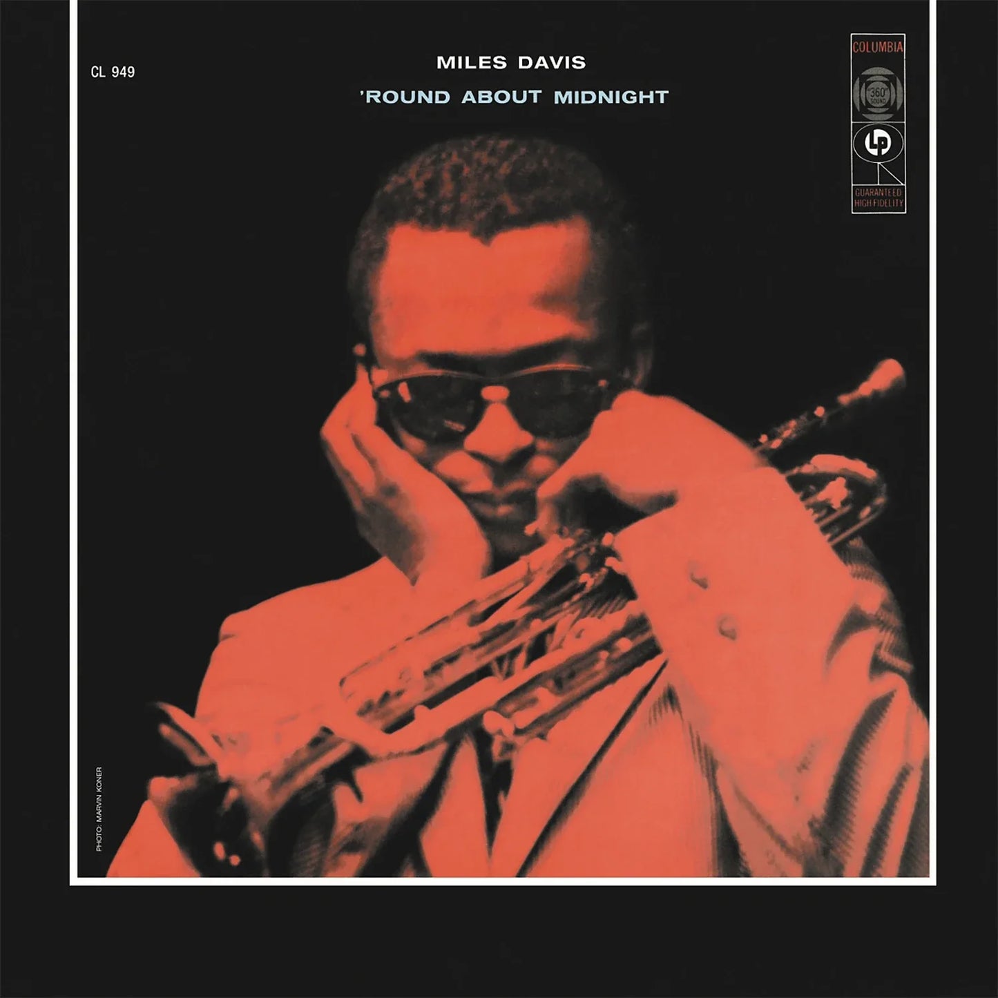 Miles Davis Round About Midnight clear vinyl jazz album